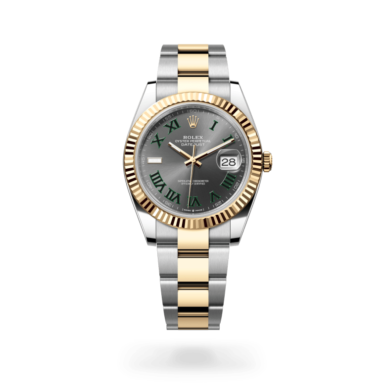 Rolex Datejust 41, M126333-0019, 41mm, Geel Rolesor - een combinatie van Oystersteel en geelgoud