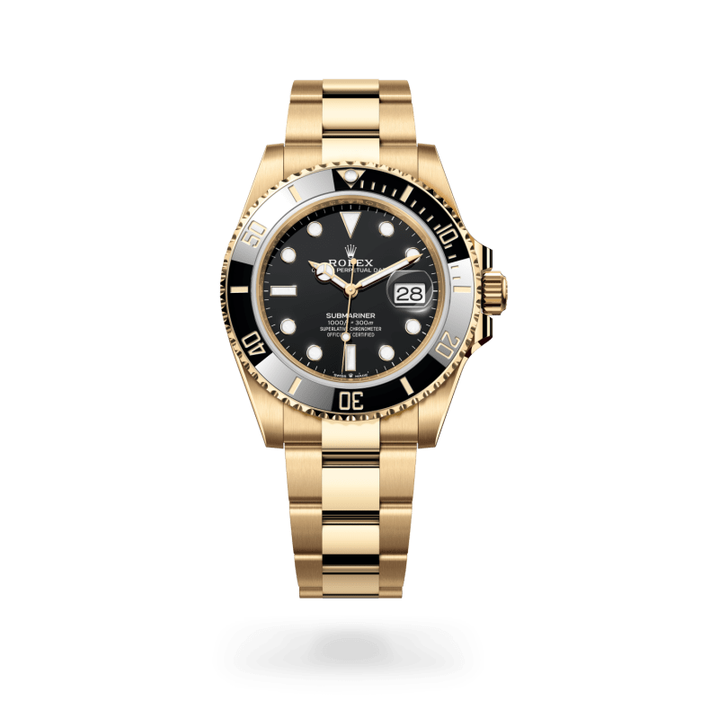 Rolex Submariner Date, M126618LN-0002, 41mm, 18 kt geelgoud