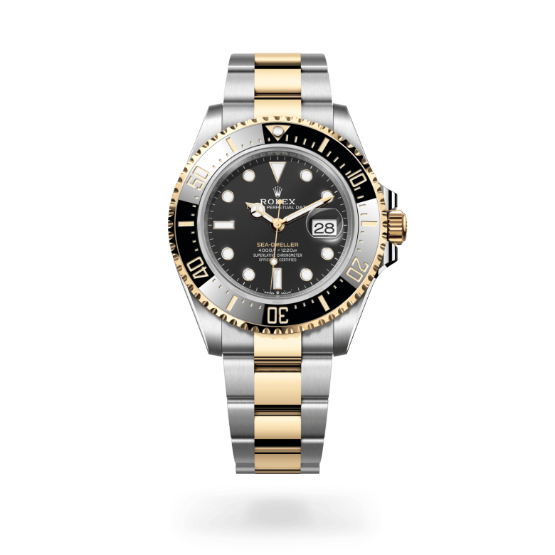 Rolex Sea-Dweller, M126603-0001, 43mm, Geel Rolesor - een combinatie van Oystersteel en geelgoud