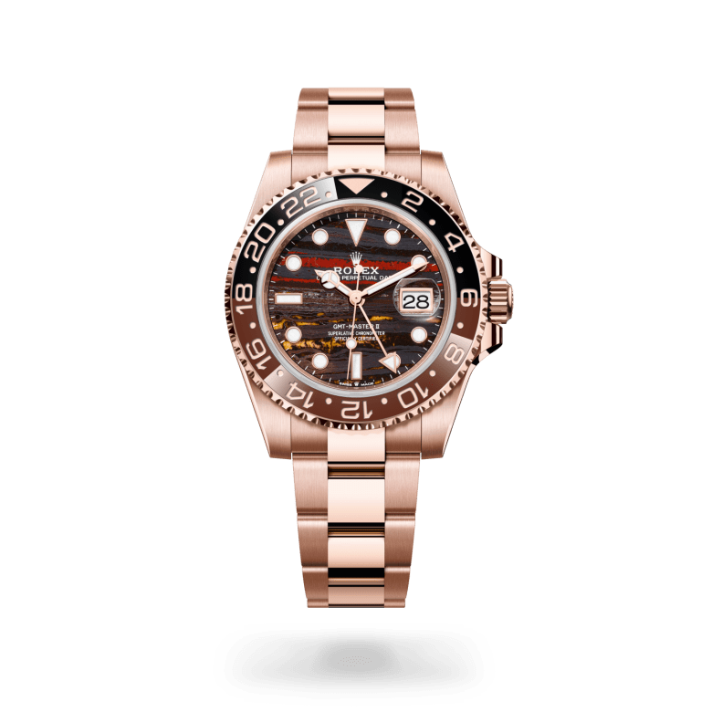 Rolex GMT-Master II, M126715CHNR-0002, 40mm, 18 kt Everose-goud