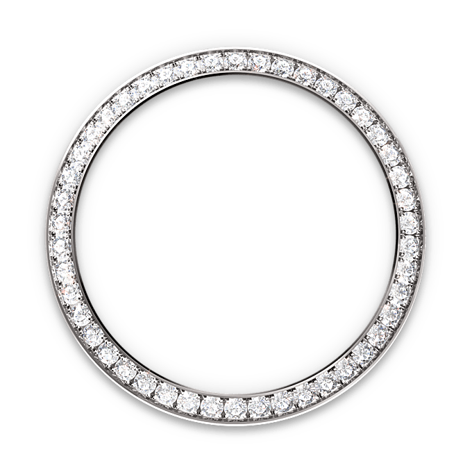 Bezel bezet met diamanten