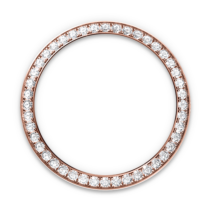 Bezel bezet met diamanten