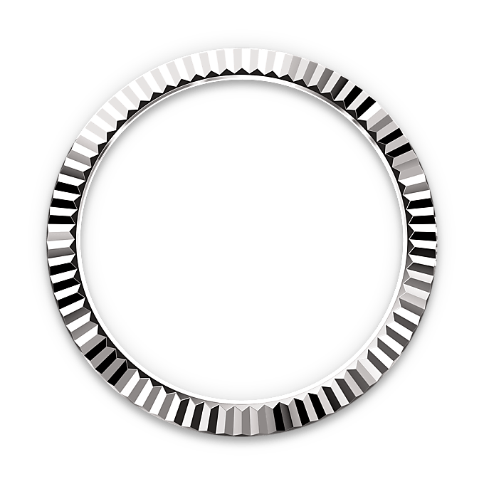 De gekartelde bezel