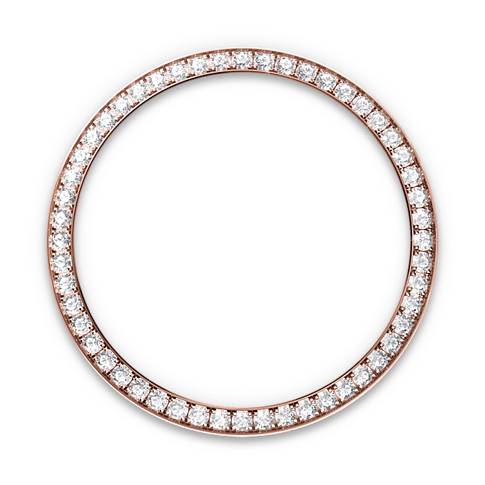 Bezel bezet met diamanten