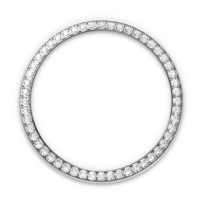 Bezel bezet met diamanten