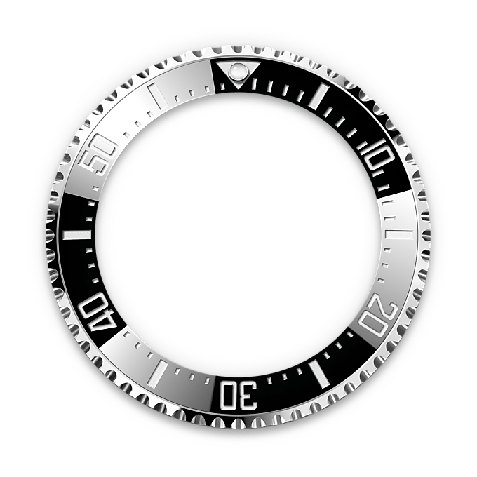 Keramische bezel en lichtgevend display