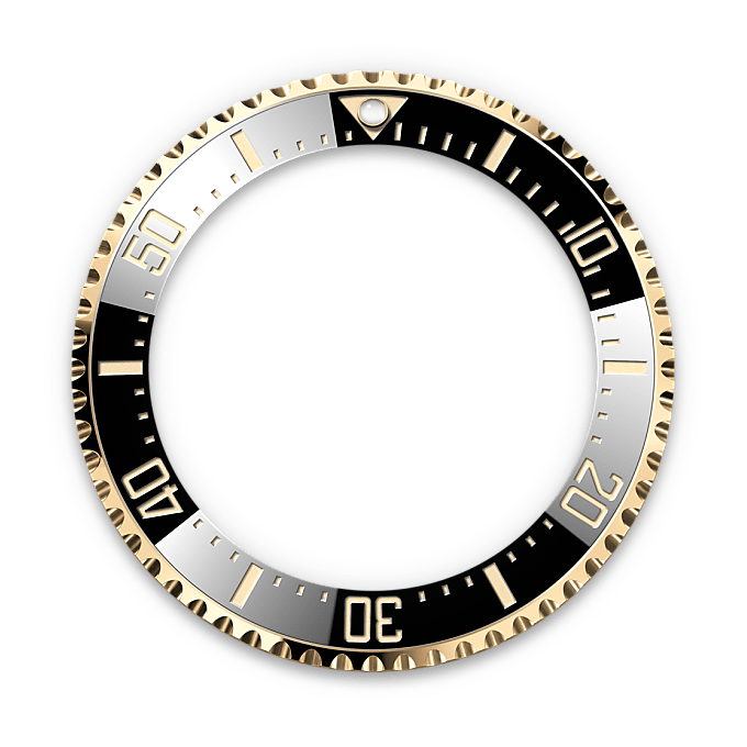 Keramische bezel en lichtgevend display