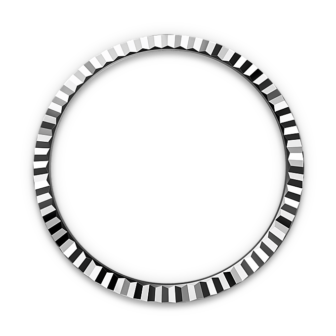 Gekartelde bezel