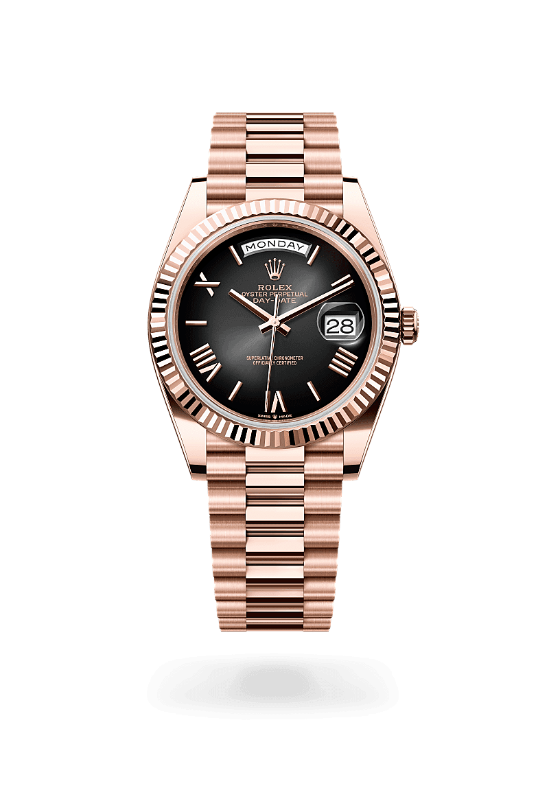 Rolex Day-Date 40, M228235-0055, 40mm, 18 kt Everose-goud