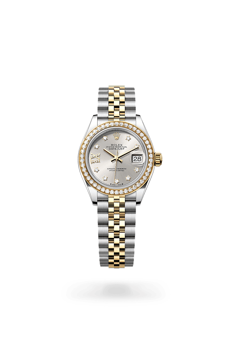 Rolex Lady-Datejust, M279383RBR-0003, 28mm, Geel Rolesor - een combinatie van Oystersteel en geelgoud