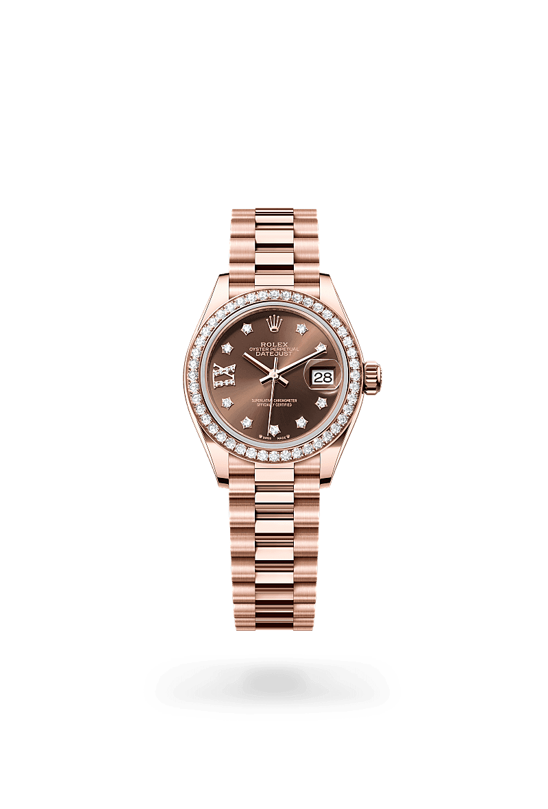 Rolex Lady-Datejust, M279135RBR-0001, 28mm, 18 kt Everose-goud