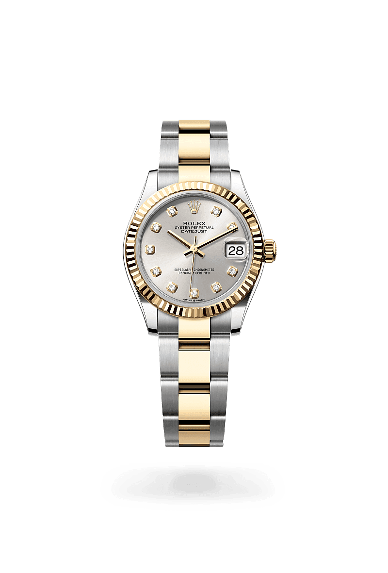 Rolex Datejust 31, M278273-0019, 31mm, Geel Rolesor - een combinatie van Oystersteel en geelgoud