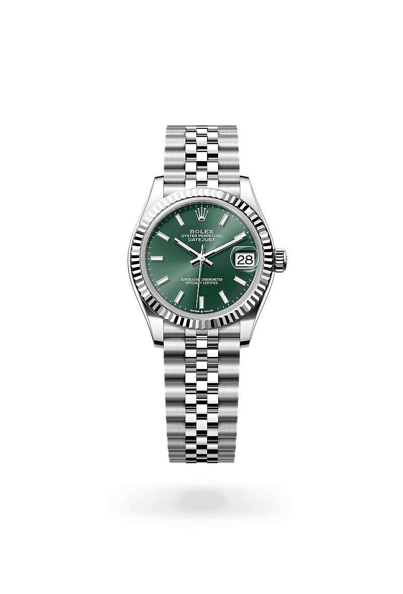 Rolex Datejust 31, M278274-0018, 31mm, Wit Rolesor - een combinatie van Oystersteel en witgoud