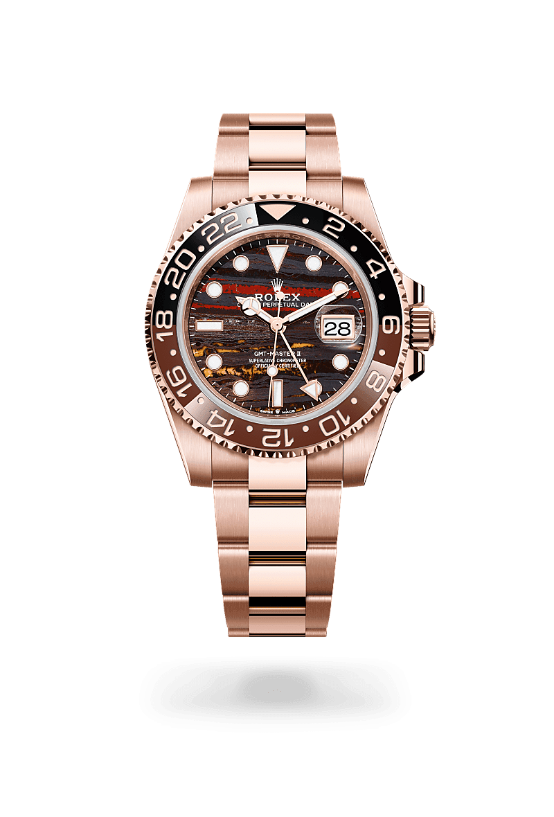 Rolex GMT-Master II, M126715CHNR-0002, 40mm, 18 kt Everose-goud