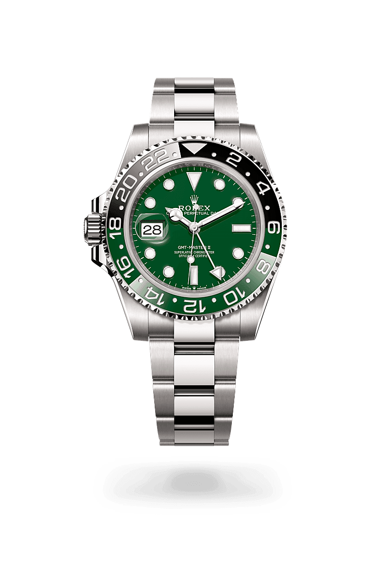 Rolex GMT-Master II, M126729VTNR-0001, 40mm, 18 kt witgoud