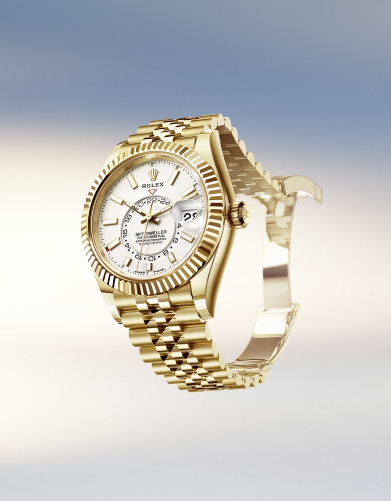 Rolex sky dweller oyster 42mm geelgoud m336938-0006