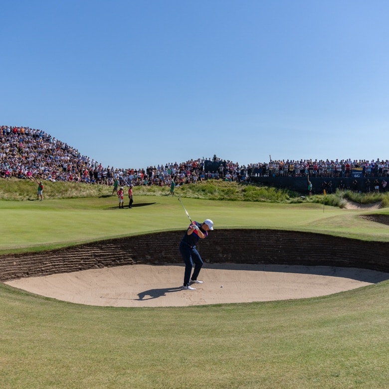 Rolex golfer op The Open