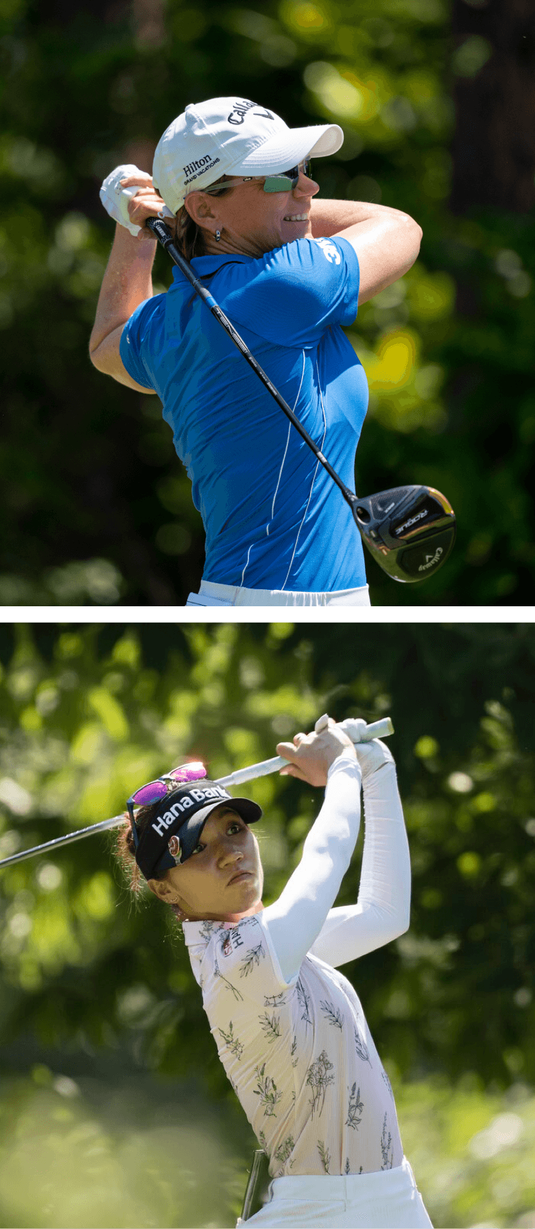 Annika Sorentam - Lydia Ko op Amundi Evian Championship Golf