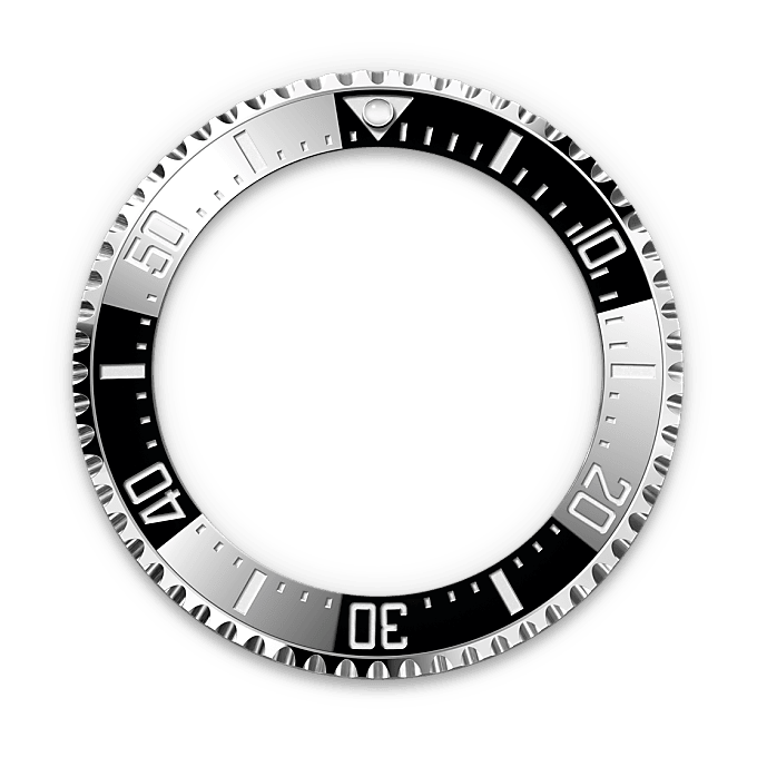 Keramische bezel en lichtgevend display