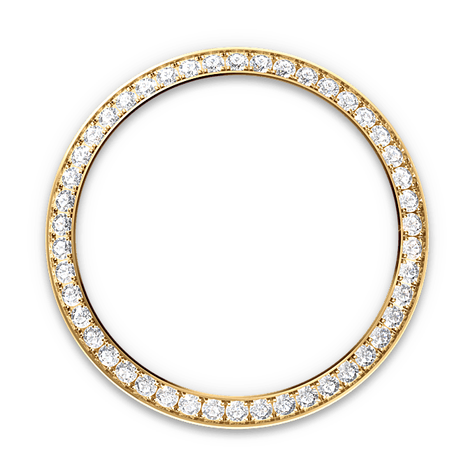 Bezel bezet met diamanten