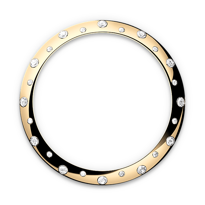 Bezel bezet met diamanten