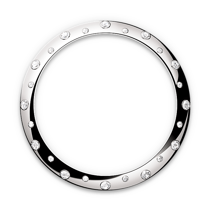Bezel bezet met diamanten