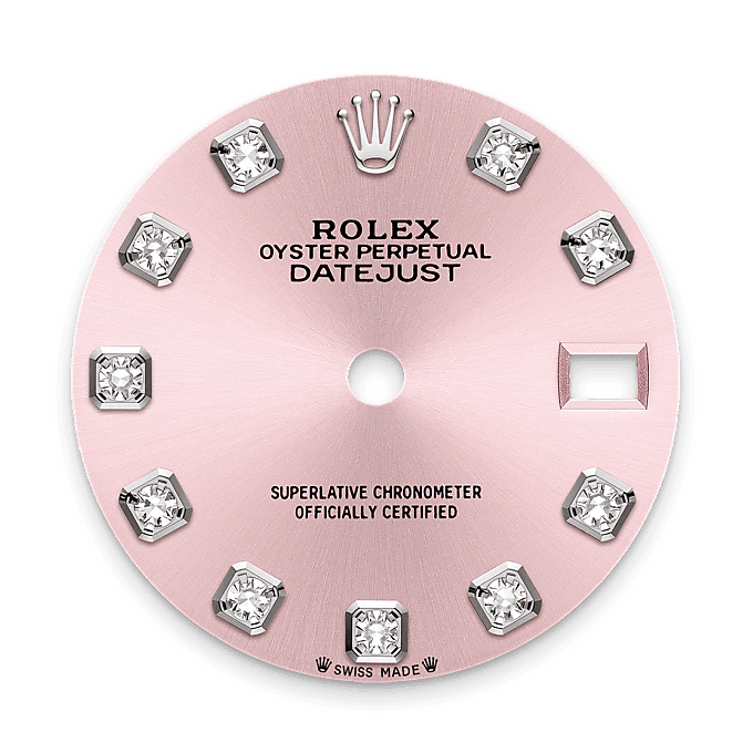 Roze wijzerplaat
