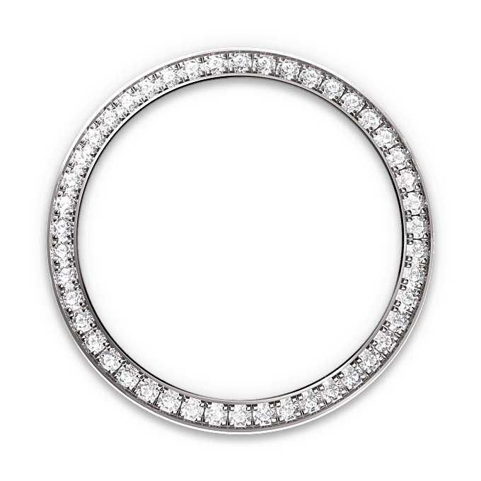 Bezel bezet met diamanten