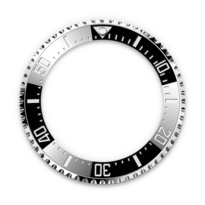 Keramische bezel en lichtgevend display