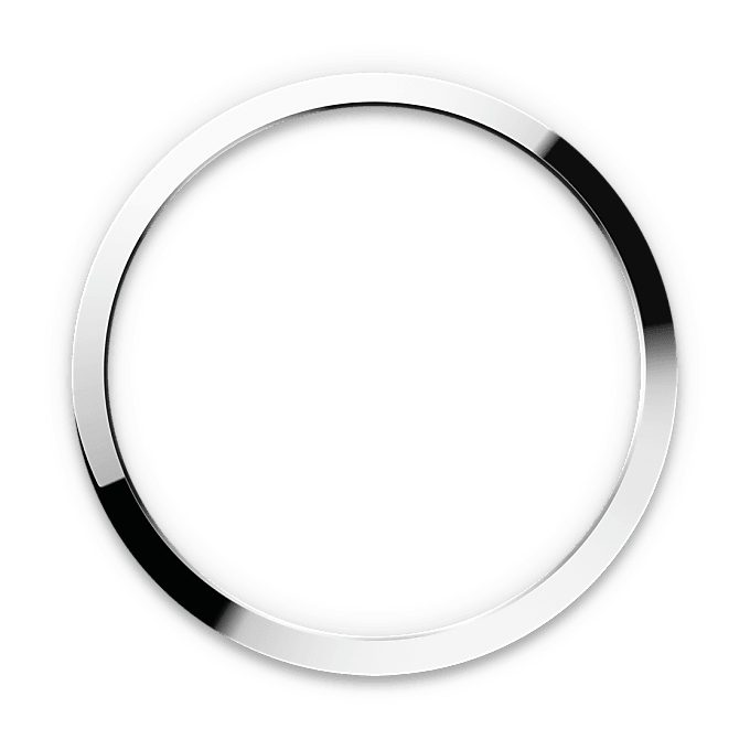 Gladde bezel