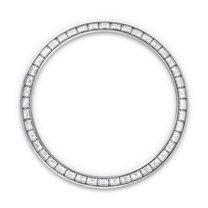 Bezel bezet met diamanten