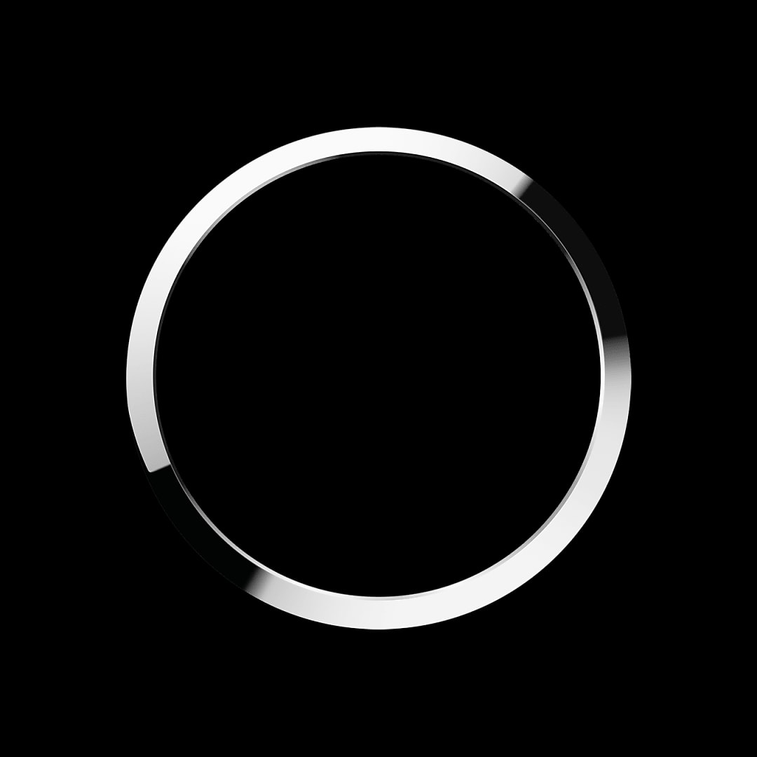 Gladde bezel