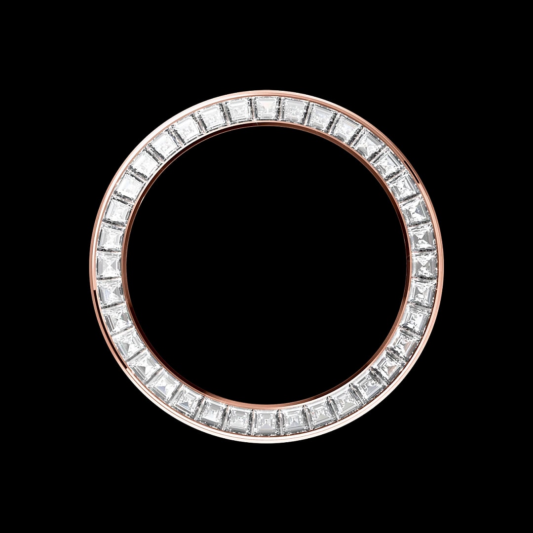 Bezel bezet met diamanten