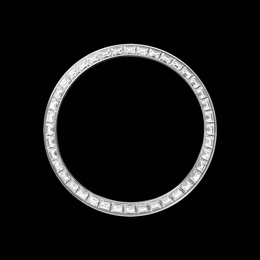Bezel bezet met diamanten