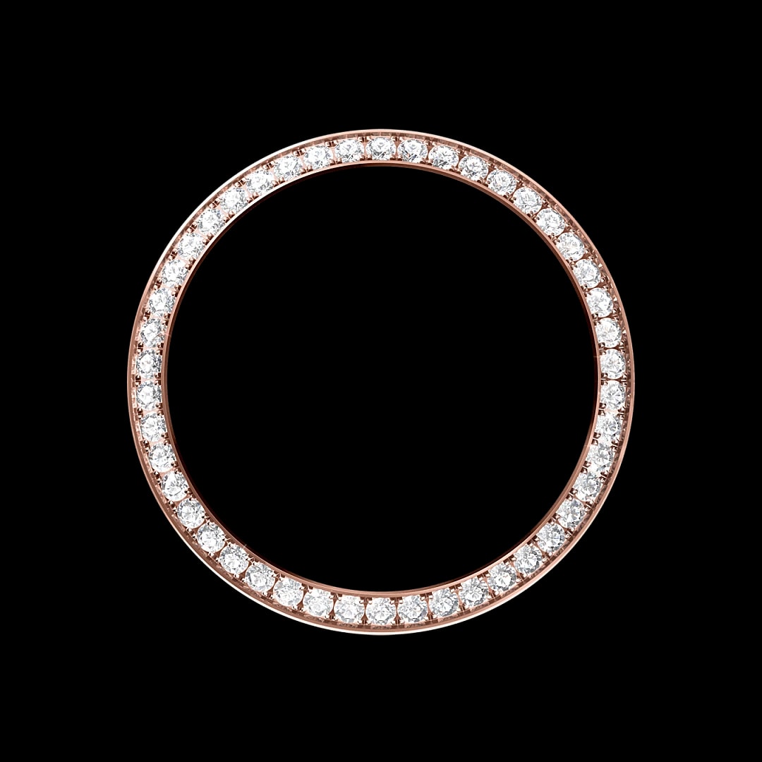 Bezel bezet met diamanten