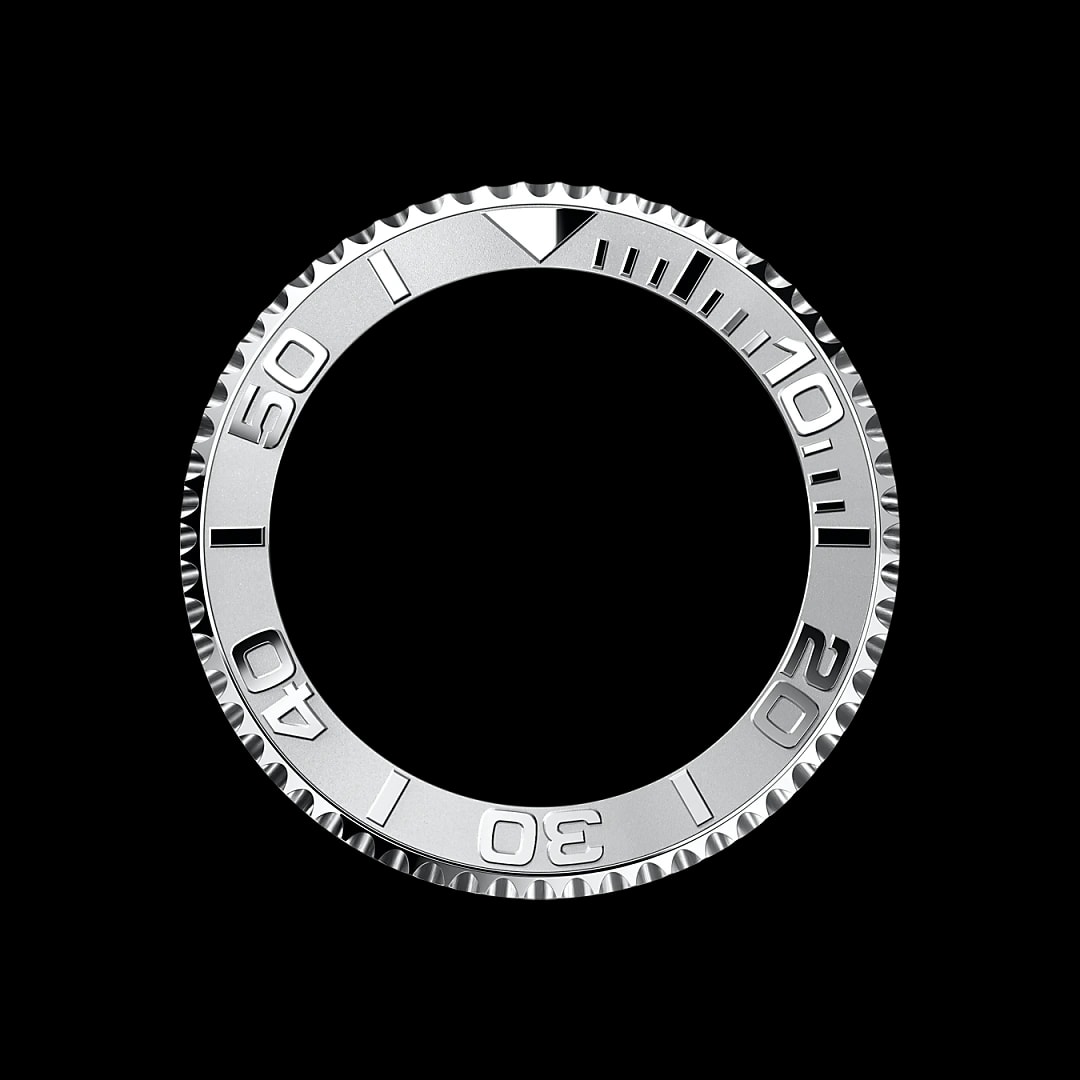 Bidirectioneel draaibare bezel