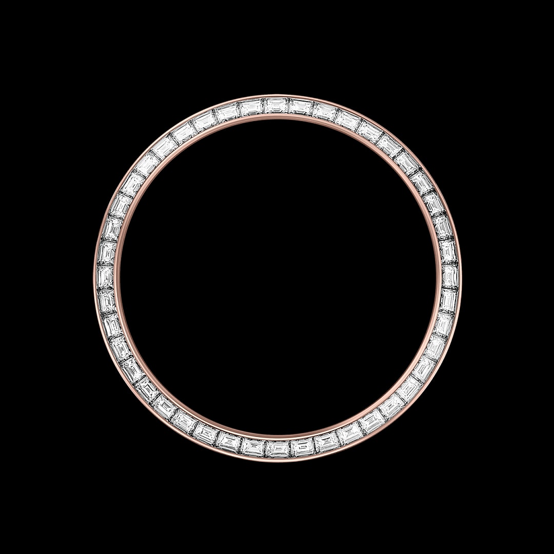 Bezel bezet met diamanten