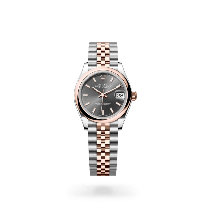 Rolex Datejust 31, M278241-0018, 31mm, Everose Rolesor - een combinatie van Oystersteel en Everose-goud