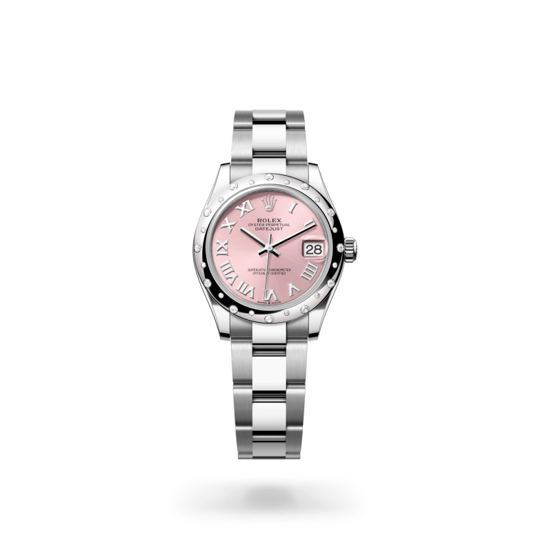 Rolex Datejust 31, M278344RBR-0021, 31mm, Wit Rolesor - een combinatie van Oystersteel en witgoud