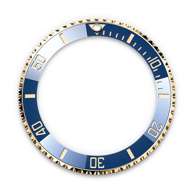 Unidirectioneel draaibare bezel