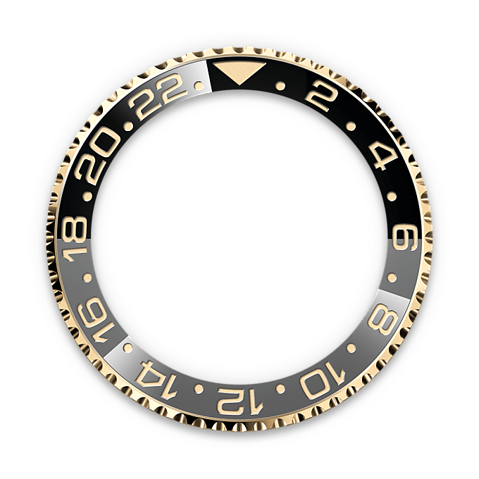 Draaibare bezel met 24-uursaanduiding