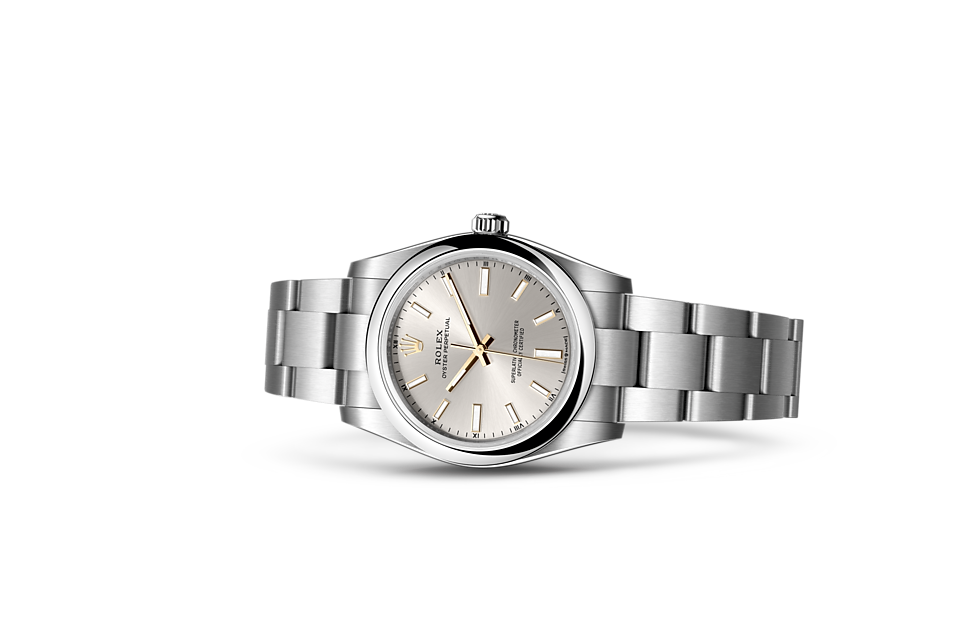 Rolex M124200-0001 Oyster Perpetual - liggend