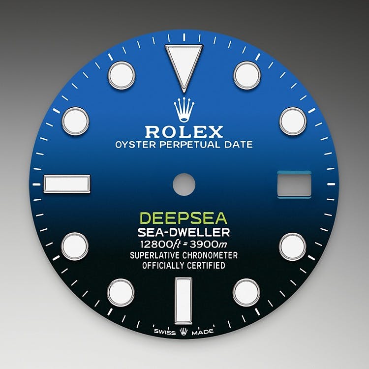 D-Blue wijzerplaat Rolex