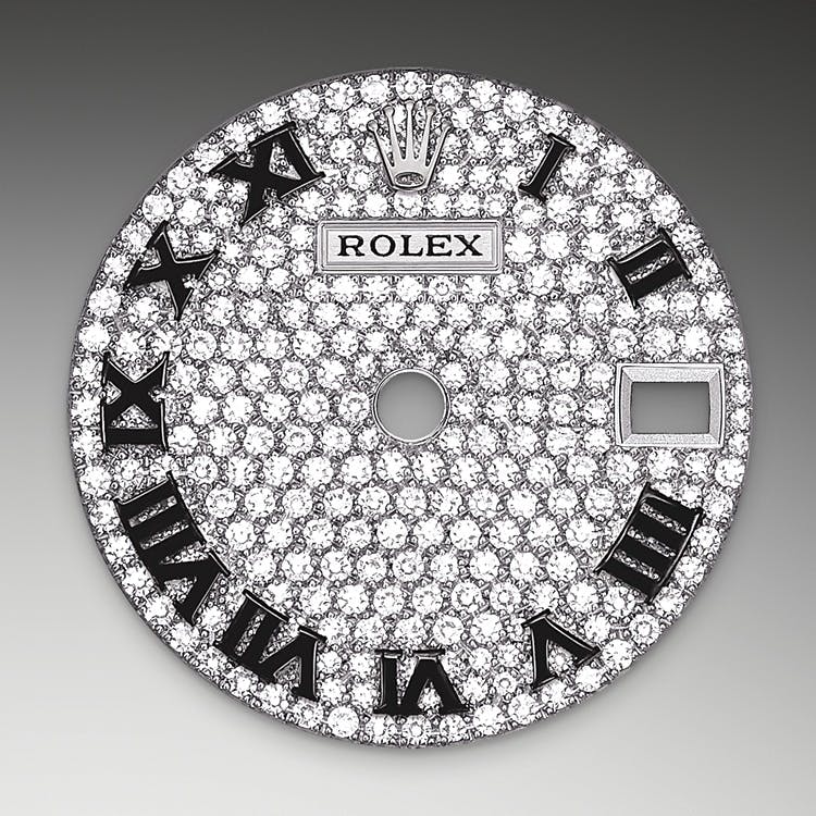 Diamond-Paved Dial Rolex