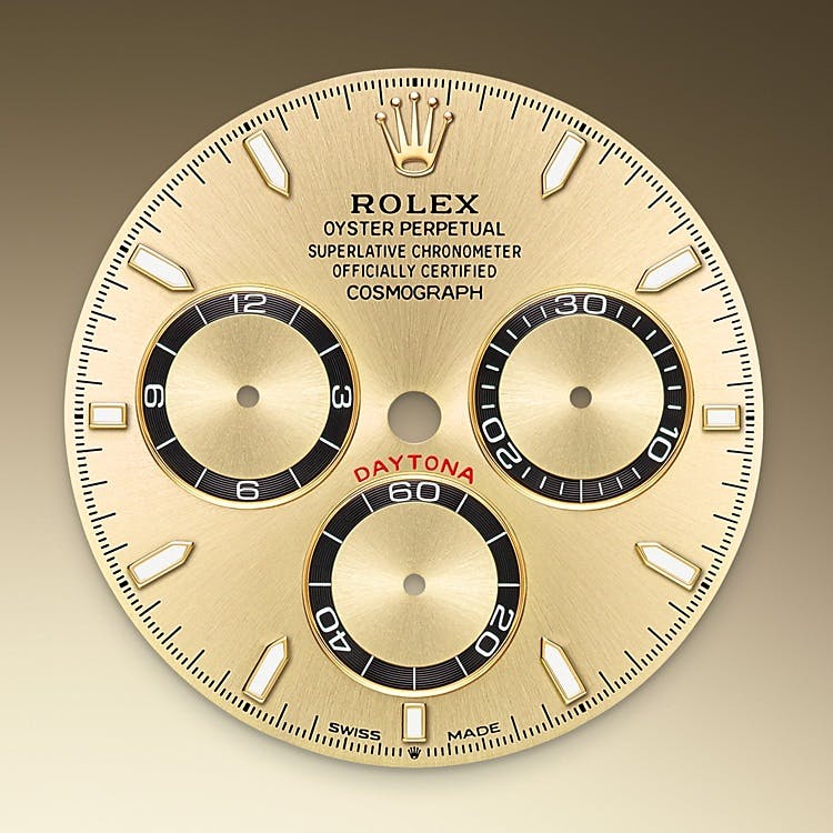 Golden dial Rolex
