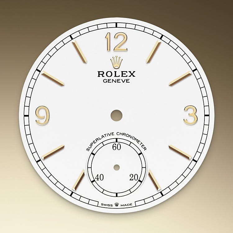 Intense white dial Rolex