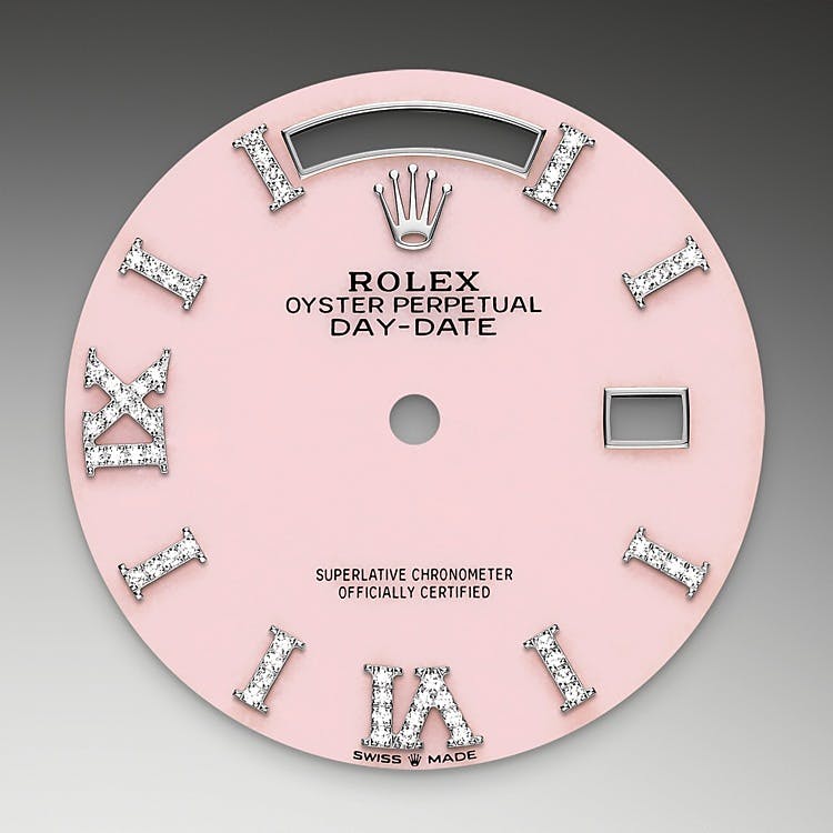 Pink opal dial Rolex